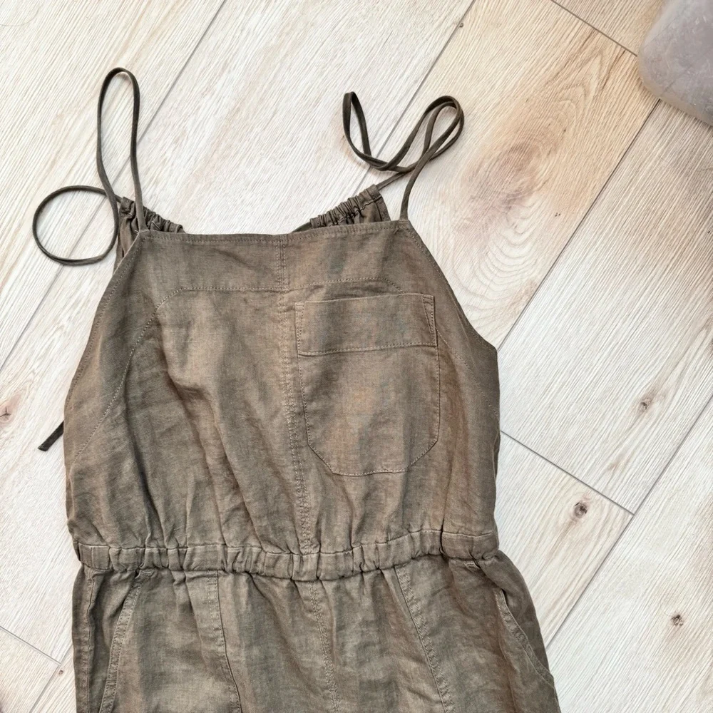 everlane linen shoestring jumpsuit